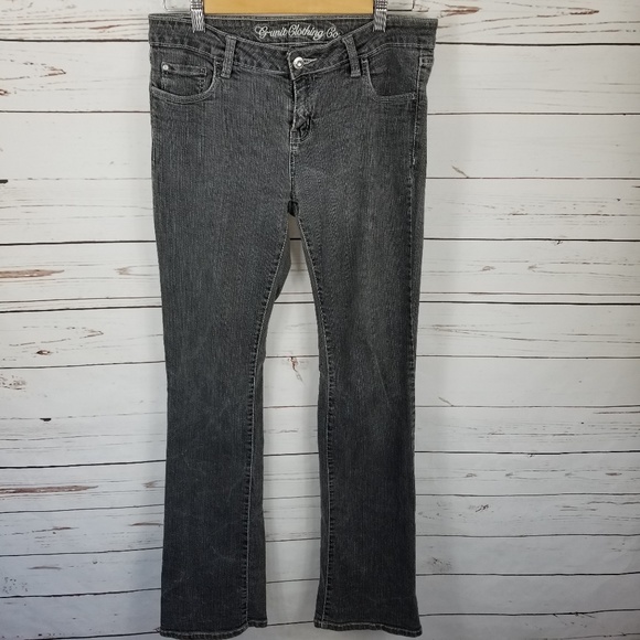 G-UNIT Clothing Co. Low Rise Dark Gray Jean's 9 - Picture 4 of 7